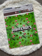 Minecraft Stickerheft Survival Mode mit 50 Stickern