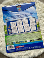 Paw Patrol Malset mit 8 Ausmalbildern, 6 Buntstiften & Stickern