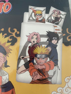 Naruto Bettwäsche-Set – 140 × 200 cm + 65 × 65 cm