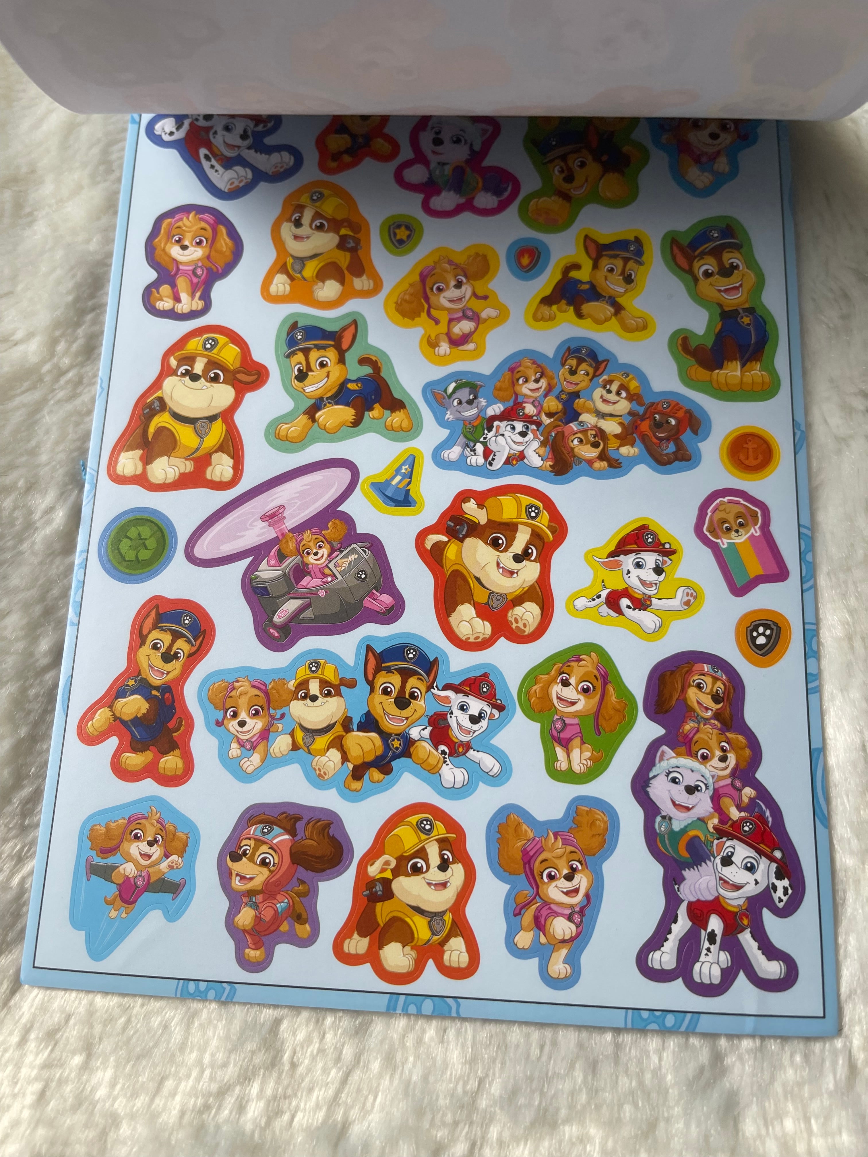 Paw Patrol Stickerblock mit bis zu 600 Stickern