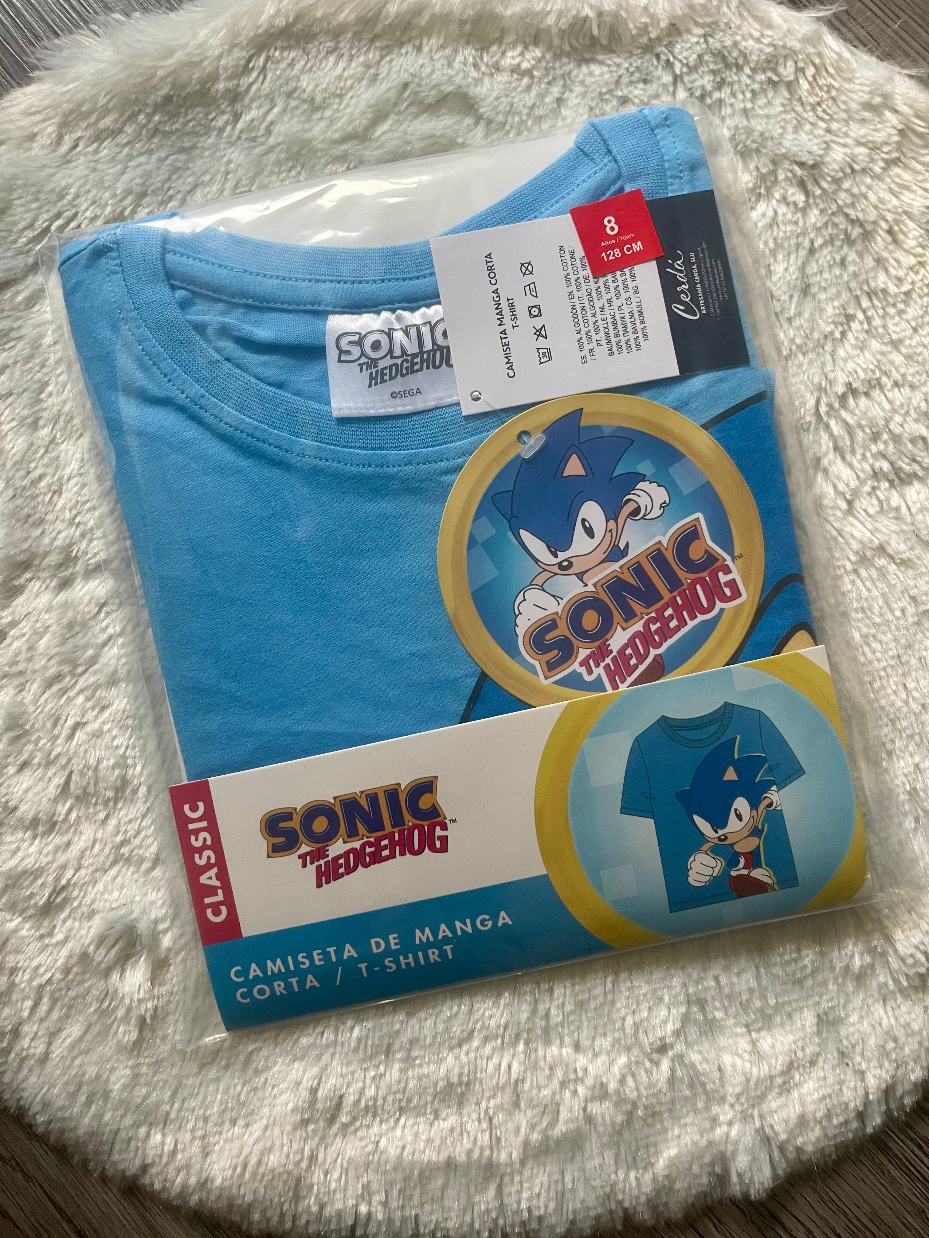 Sonic the Hedgehog Jungen T-Shirt – Blau | Größen 128–152