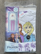 Frozen Mädchen Pyjama lang – Anna & Elsa | Gr. 98/104| 100% Baumwolle | SALE