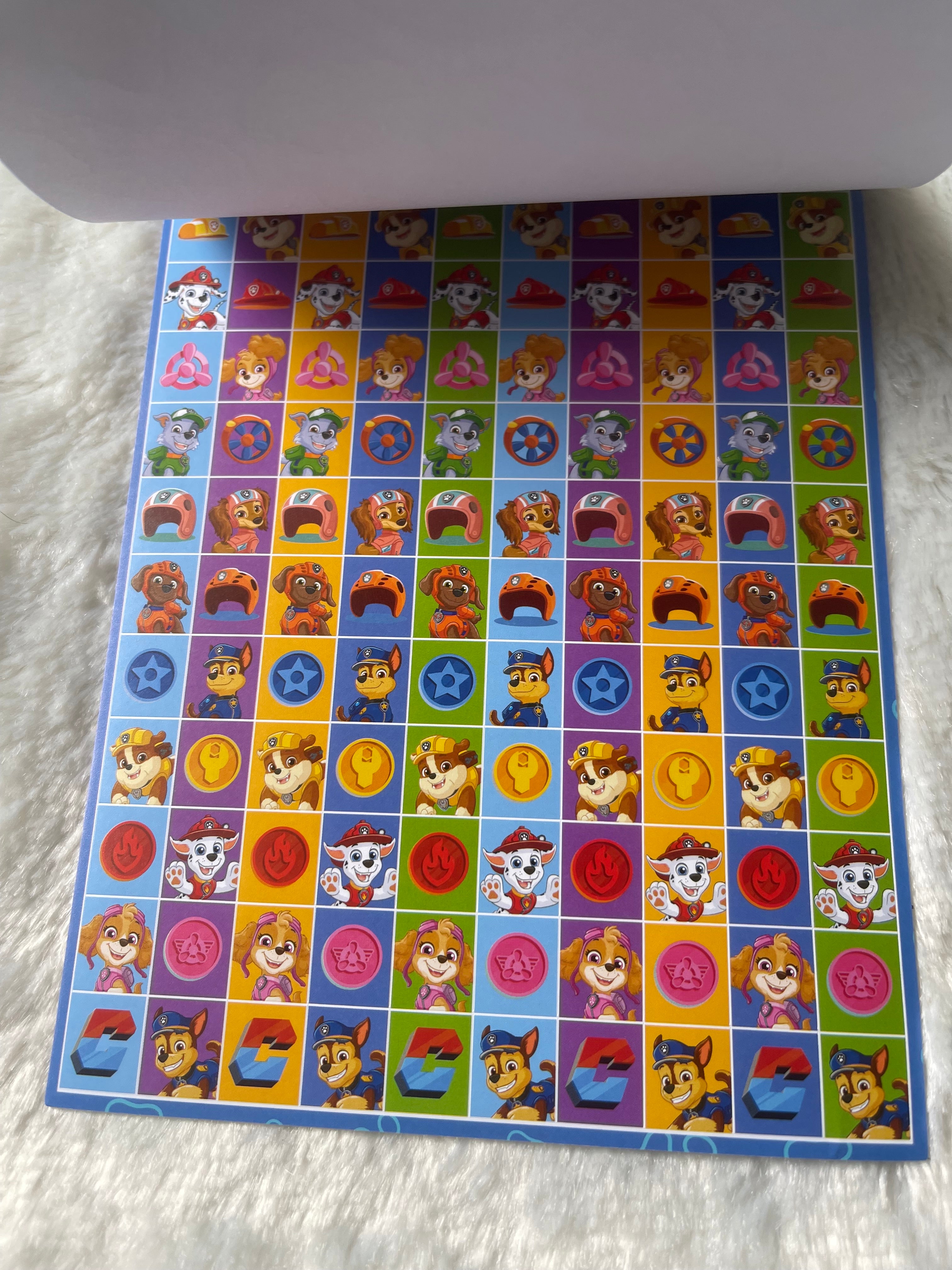 Paw Patrol Stickerblock mit bis zu 600 Stickern