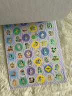 Bluey Glitzer-Stickerblock mit 8 Stickerseiten