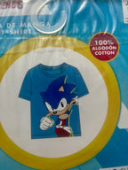 Sonic the Hedgehog Jungen T-Shirt – Blau | Größen 128–152