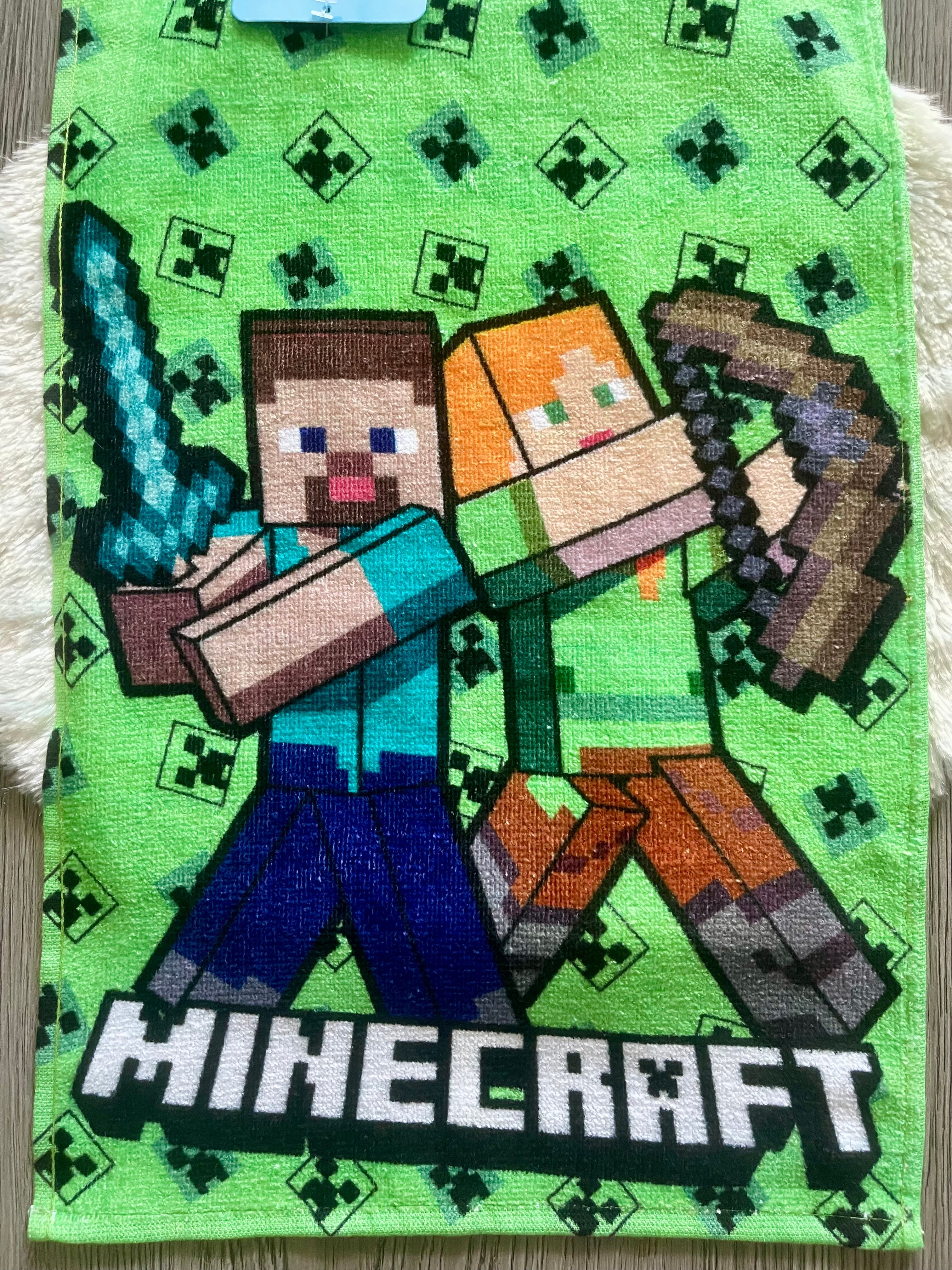 Minecraft Gesichts-/Handtuch 30x50cm