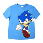 Sonic the Hedgehog Jungen T-Shirt – Blau | Größen 128–152