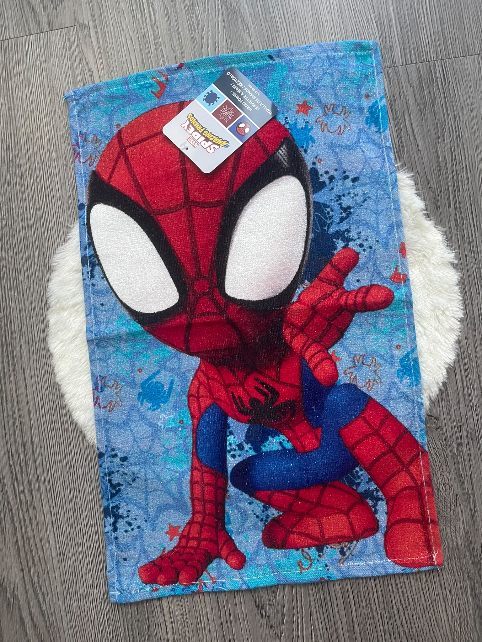 Spidey Gesichts-/Handtuch 30x50cm – 100% Baumwolle